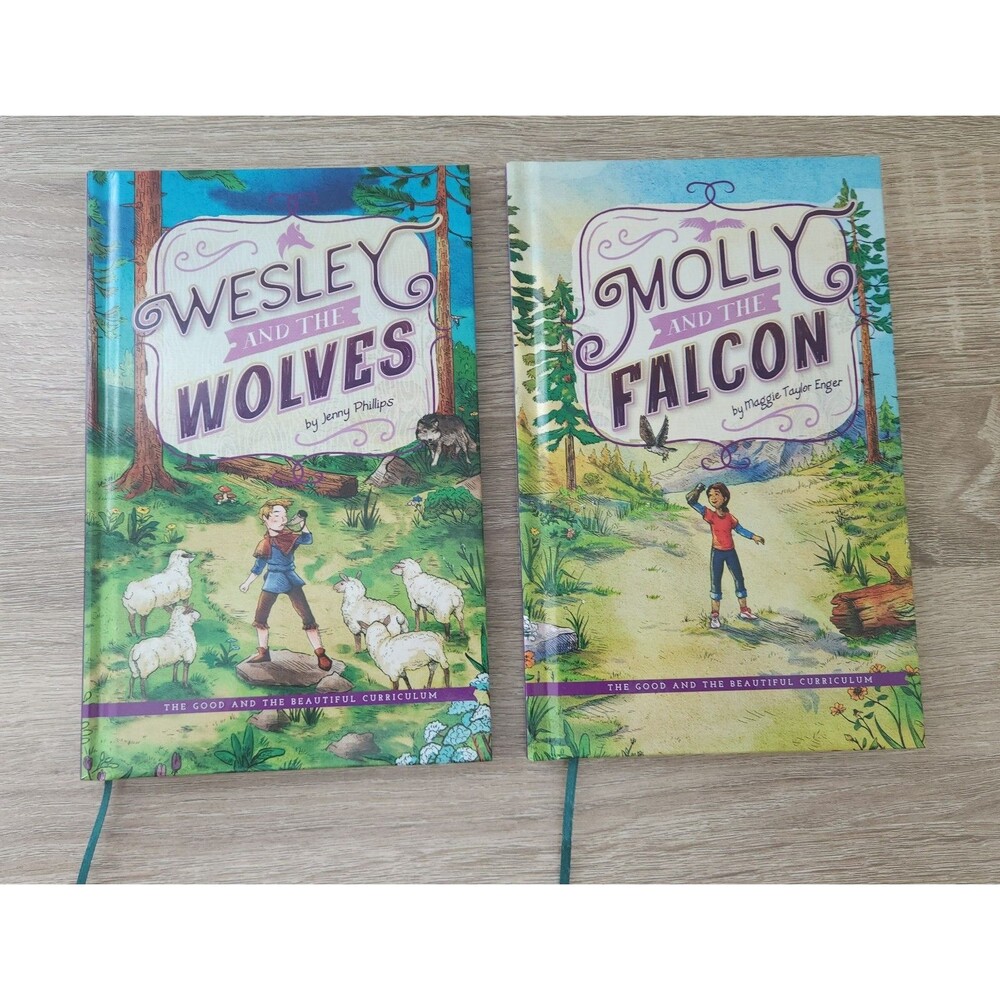 The Good and the Beautiful Level 2 Reading Booster C Books Set - Wesley & Molly